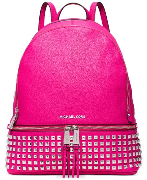 michael kors rhea large|Michael Kors rhea backpack pink.